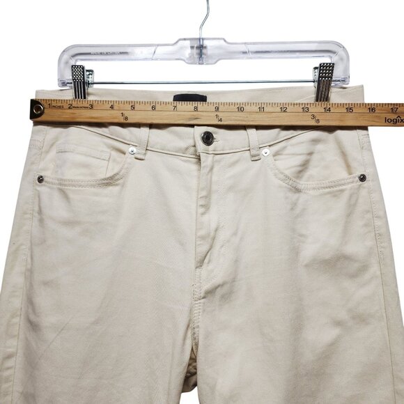 H&M Men's Slim Fit Beige Chino Pants Size 30x32 New - Picture 9 of 10